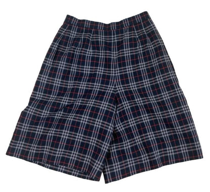 VTG 90s BURBERRYS HIGH WAISTED TARTAN NOVA CHECK SHORTS SIZE 6