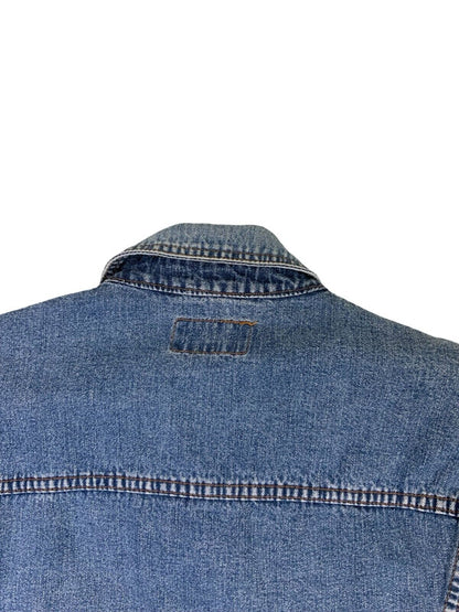 VTG DOLCE & GABBANA MID BLUE WASH DENIM JACKET SIZE M 40"