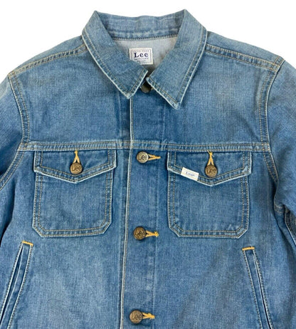 VTG LADIES JAPANESE MADE LEE SANFORIZED DENIM JACKET WESTERN CUT SZ 10 34”