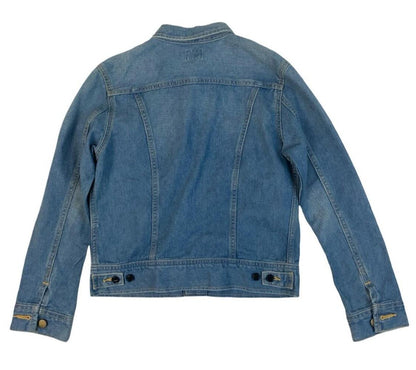 VTG LADIES JAPANESE MADE LEE SANFORIZED DENIM JACKET WESTERN CUT SZ 10 34”