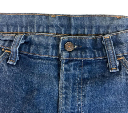 VTG 70s US LEVIS ORANGE TAB MENS FLARES FLARED JEANS HIPPY NORTHERN SOUL 35W 32L