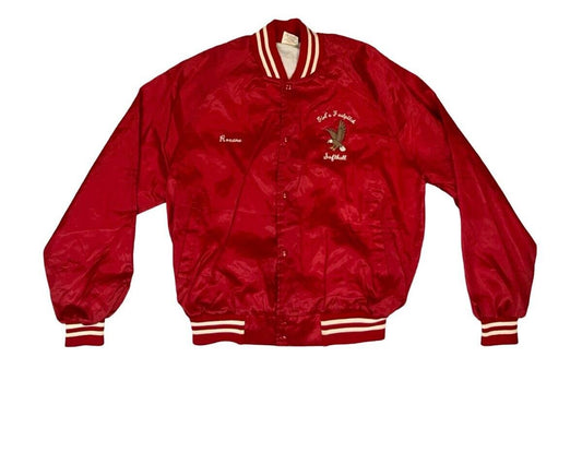 VTG 80s USA VARSITY COACH JACKET GIRLS FASTPITCH SOFTBALL ROXANE XKL 46
