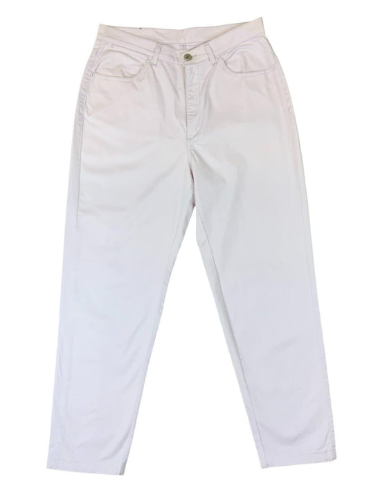 VTG 90s 00s JOOP PALE LILAC TAPERED CROPPED JEANS SIZE UK 10 30W 26L