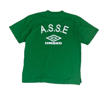 VTG SAINT ÉTIENNE UMBRO GREEN TRAINING FOOTBALL T-SHIRT LARGE