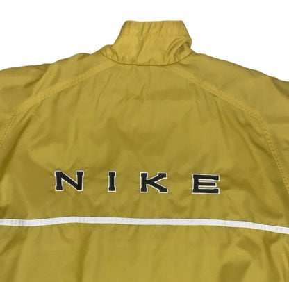 VTG 90S NIKE YELLOW OVERSIZED PULL-OVER WINDBREAKER 3X-LARGE
