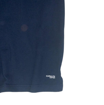 VTG 2012-13 ITALY RUGBY UNION NAVY BLUE POLO NECK SHIRT MEDIUM