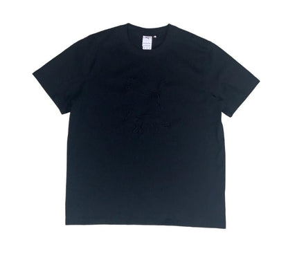 VTG PUMA X MAISON KITSUNÉ BLACK EMBROIDERED SPORTS TEE MEDIUM