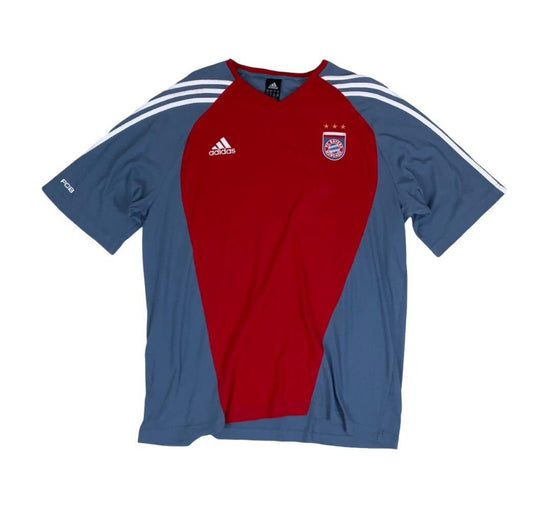VTG ADIDAS 2005 2006 FC BAYERN MUNCHEN GERMANY TRAINING FOOTBALL TEE XL