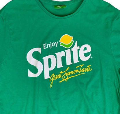SPRITE GREEN LOGO GRAPHIC TEE MEDIUM LARGE