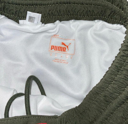 VTG VfB STUTTGART PUMA GREEN RED TRAINING FOOTBALL SHORTS XS