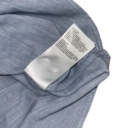 VTG 90S TIMBERLAND BLUE BUTTON-UP CASUAL LONG SLEEVED SHIRT 2XL