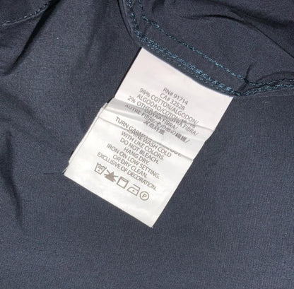 VTG ARMANI EXCHANGE BLACK FORMAL DESIGNER LONG SLEEVED SHIRT MEDIUM 41"