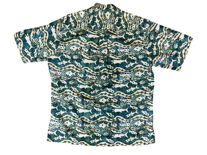 VTG KAHALA HAWAIIAN MADE ALOHA SHIRT COTTON TIKI ROCKABILLY HAWAII LARGE