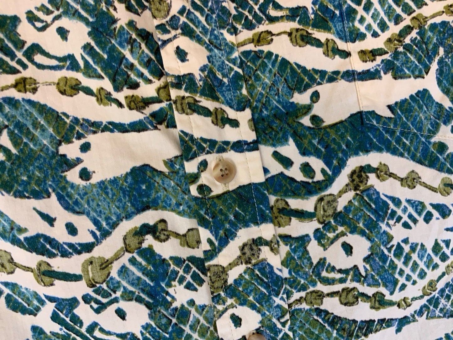 VTG KAHALA HAWAIIAN MADE ALOHA SHIRT COTTON TIKI ROCKABILLY HAWAII LARGE