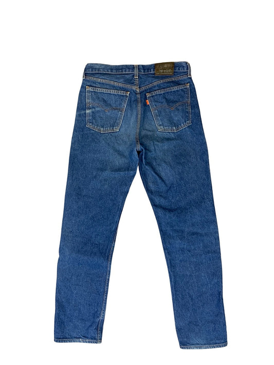 VTG EARLY 80s LEVIS 615 MENS ORANGE TAB HEAVYWEIGHT DENIM JEANS 34” W 34” L