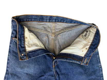 VTG EARLY 80s LEVIS 615 MENS ORANGE TAB HEAVYWEIGHT DENIM JEANS 34” W 34” L