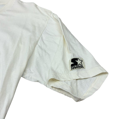 VTG 90S STARTER BROOKLYN DODGERS MLB WHITE GRAPHIC T SHIRT EXTRA LARGE XL