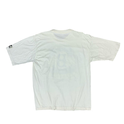 VTG 90S STARTER BROOKLYN DODGERS MLB WHITE GRAPHIC T SHIRT EXTRA LARGE XL