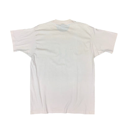 VTG 90S SCREEN STARS THE FINGER LAKES SINGLE STITCH PINK GRAPHIC T SHIRT XL