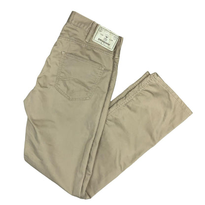 VTG 'PATAGONIA' LIGHT BEIGE STRAIGHT WORK-WEAR ORGANIC RECYCLED CHINOS W29 L30