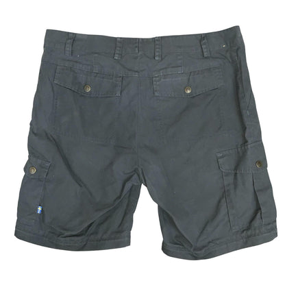 VTG 00s 'FJÄLLRÄVEN' KHAKI GREY GREEN CARGO COMBAT WOMEN'S SHORTS MED LARGE