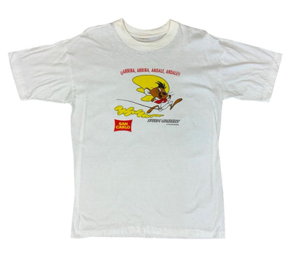 VTG 90s 1994 SPEEDY GONZALES WARNER BROS SINGLE STITCH T SHIRT L