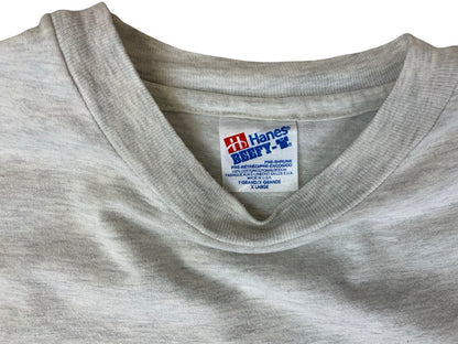 VTG 90s ANCHOR STEAM BEER SAN FRANCISCO CA SINGLE STITCH T SHIRT HANES BEEFY XL
