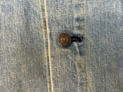 VTG 1993 JAPANESE LEVIS BIG E TYPE 3 TRUCKER DENIM JACKET DARK BLUE M