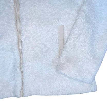 VTG 90s 'PATAGONIA' WHITE TEDDY FLEECE ZIP-UP FULLY LINED HIKING JACKET S 8/10