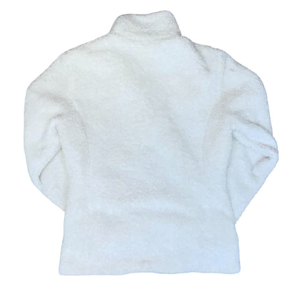 VTG 90s 'PATAGONIA' WHITE TEDDY FLEECE ZIP-UP FULLY LINED HIKING JACKET S 8/10