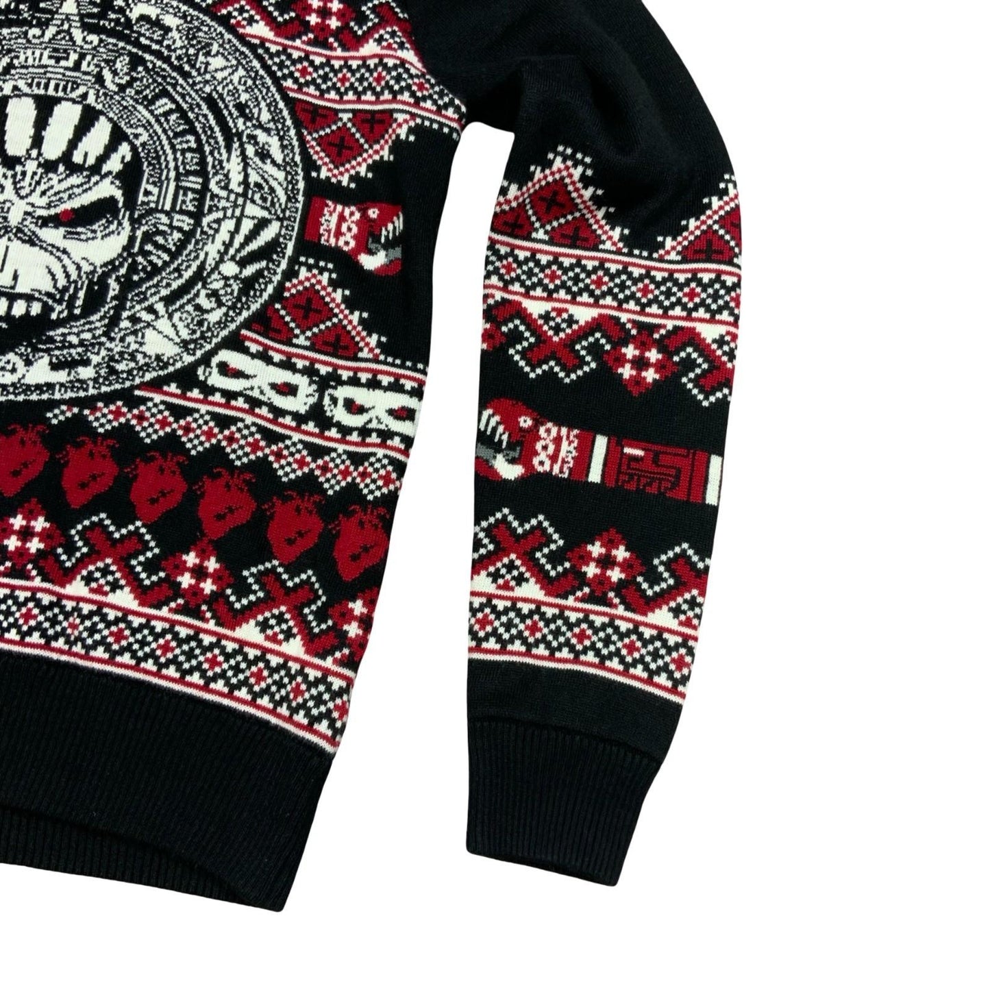 Iron Maiden EMP Knitted Holiday Sweater Christmas Jumper Heavy Metal Medium