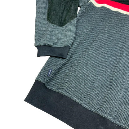 Vintage 90s Umbro Retro Colour Blocked 1/4 Zip Sweater Jumper Crewneck XL