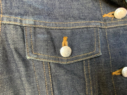 BURBERRYS BLUE LABEL TYPE 3 TRUCKER DENIM JACKET INDIGO BLUE XS