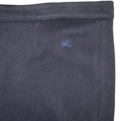 Vtg 90s 'Burberry's' Navy Blue Spanish Elegant Pencil Skirt Large UK 16