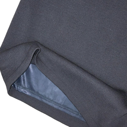 Vtg 90s 'Burberry's' Navy Blue Spanish Elegant Pencil Skirt Large UK 16