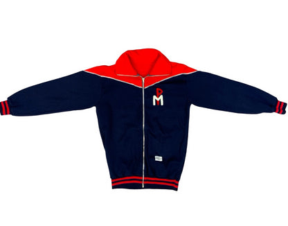 Vtg 70s Italian Cycling Track Top Jersey Chainstitch Manzoni Molinella Bologna S