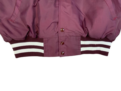 Vtg USA Burgundy Honda Goldwing Club GWRRA Chapter E Pennsylvania Jacket XL