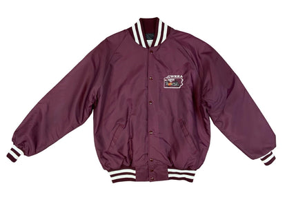 Vtg USA Burgundy Honda Goldwing Club GWRRA Chapter E Pennsylvania Jacket XL