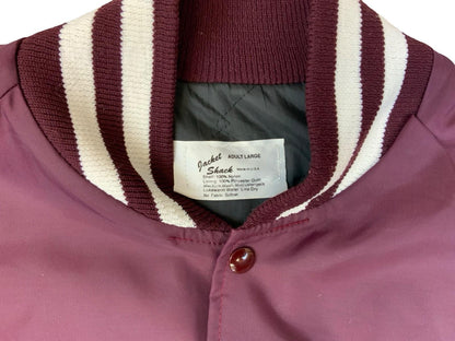 Vtg USA Burgundy Honda Goldwing Club GWRRA Chapter E Pennsylvania Jacket XL