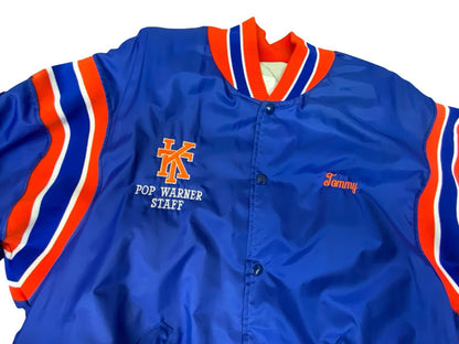 VTG 95 USA Keansburg Titans Jersey Shore Pop Warner Champions Football Jacket XL