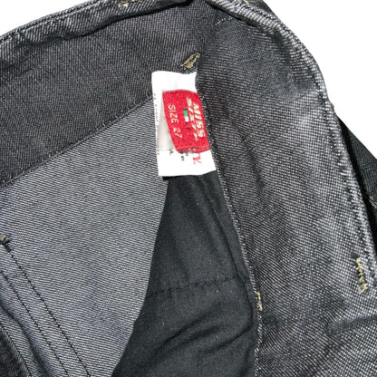 VGC Y2K 'Miss Sixty' Black Wide Leg Hinda Flare Low-Rise Casual Jeans W27" L33"