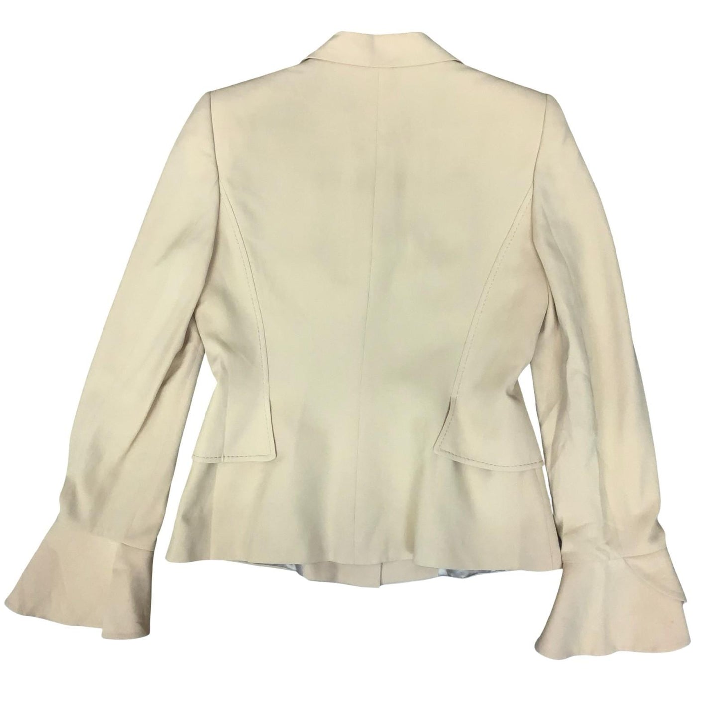 Vtg 90s DEADSTOCK 'Gianfranco Ferre' Studio Cream Flare Sleeve Blazer UK 10