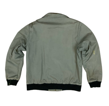 Vtg Carhartt Green Rebel zip up Cotton bomber Jacket Lined Riveted Distressed L