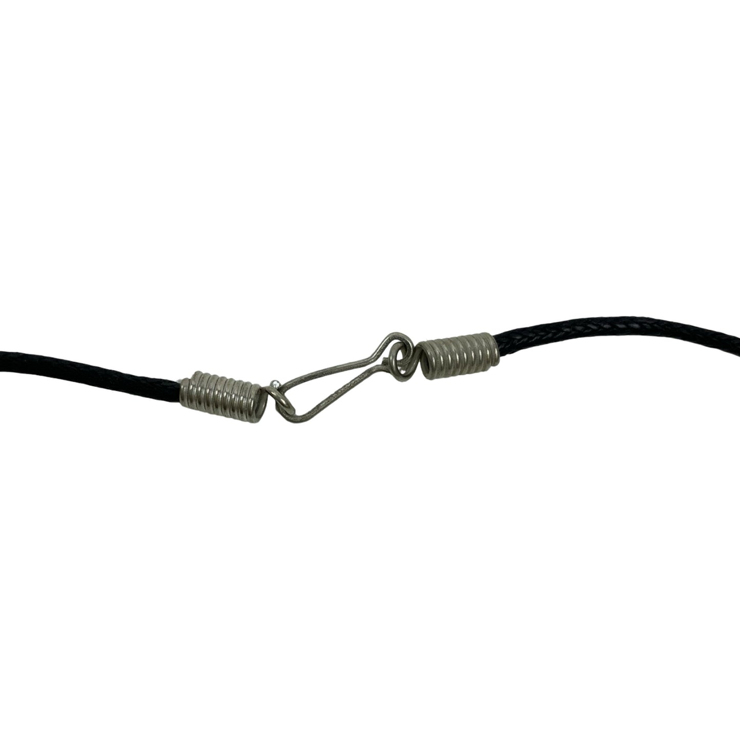 Vintage Deadstock 90s Y2K  Silver Yin Yang Sun Thong Necklace