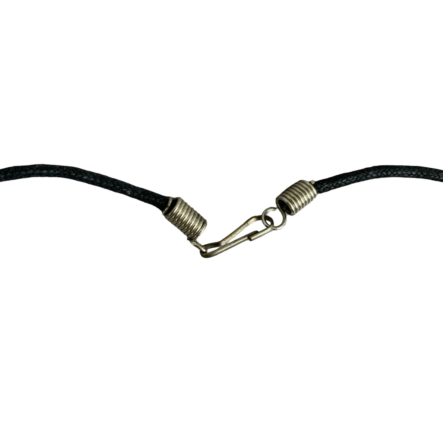 Vintage Deadstock 90s Y2K Multi Cross Goth Grunge Pendant Thong Necklace