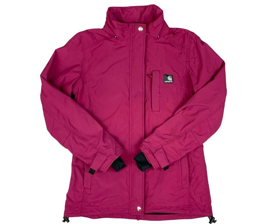 Carhartt For Women Merlot Waterproof Breathable Jacket Hiking Running Cycling XS