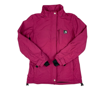 Carhartt For Women Merlot Waterproof Breathable Jacket Hiking Running Cycling XS
