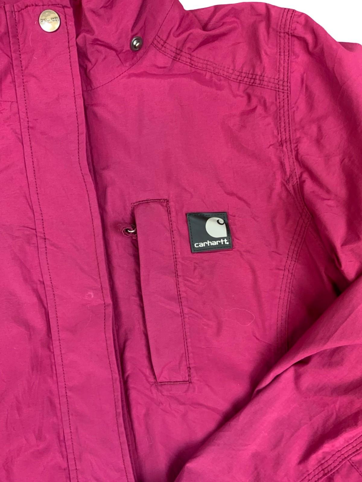 Carhartt For Women Merlot Waterproof Breathable Jacket Hiking Running Cycling XS