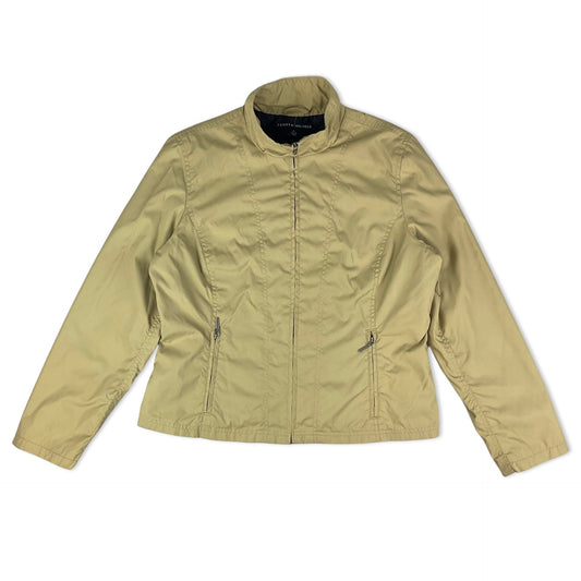 Y2K Tommy Hilfiger Beige Jacket M