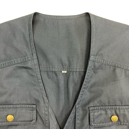 Vintage Navy Utility Vest M